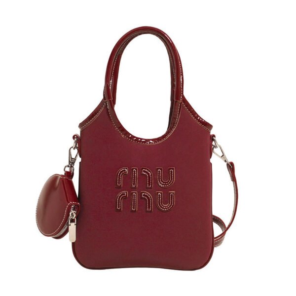 Miu Versatile Handbag Fashion Mother And Child Bag Large Capacity Ins Niche Design Shoulder Underarm Bag