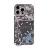 Hot-Selling Electroplating Mirror Cartoon Laser Butterfly Suitable For IPhone17Promax Flash Diamond Apple Phone Case