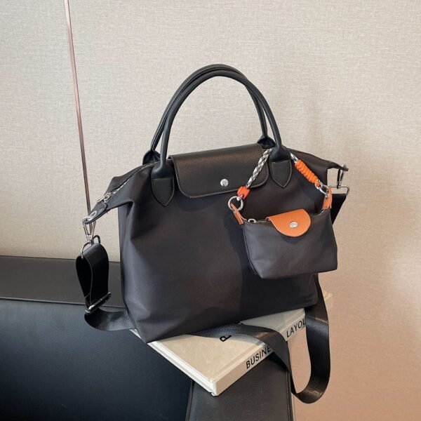 Spring Large-Capacity Hand-Held Dumpling Bags Tide Dragon Bags Xiang Spliced Mother-In-Law Bags Niche One-Shoulder Crossbody Bags