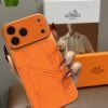 Premium Sense Orange Changes 17 Seconds Mobile Phone Case, Suitable For IPhone17Promax Trendy Brand New Apple 16 Protective Case