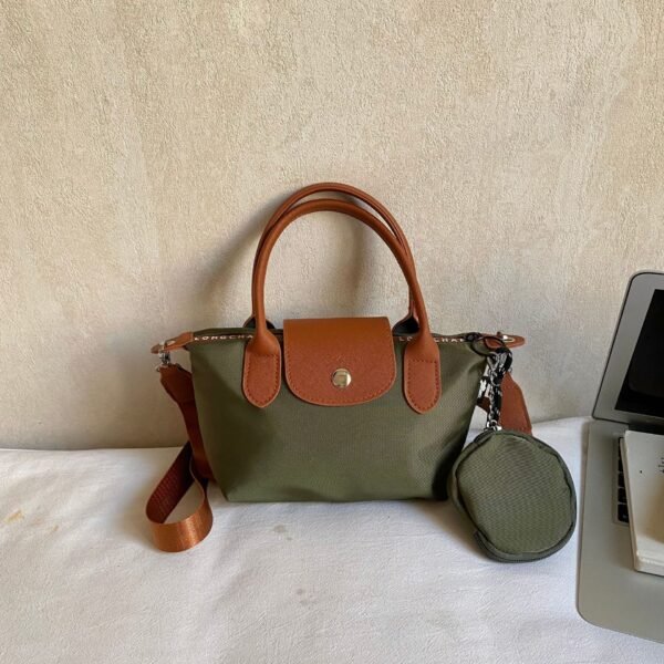 Simple Nylon Cloth Dragon Bags Xiang Dumpling Bag Fashionable Style Versatile Niche Handbag Advanced Texture Shoulder Bag