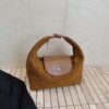 Suede Suede Handbag Longbaoxiang Lunch Box Fashion Casual Tofu Bag Texture Versatile Shoulder Messenger Bag