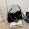 Trade Trend Poplar Forest Shoulder Bag Leopard Print Suede Handbag Large Capacity Fashion Texture Shoulder Messenger Bag