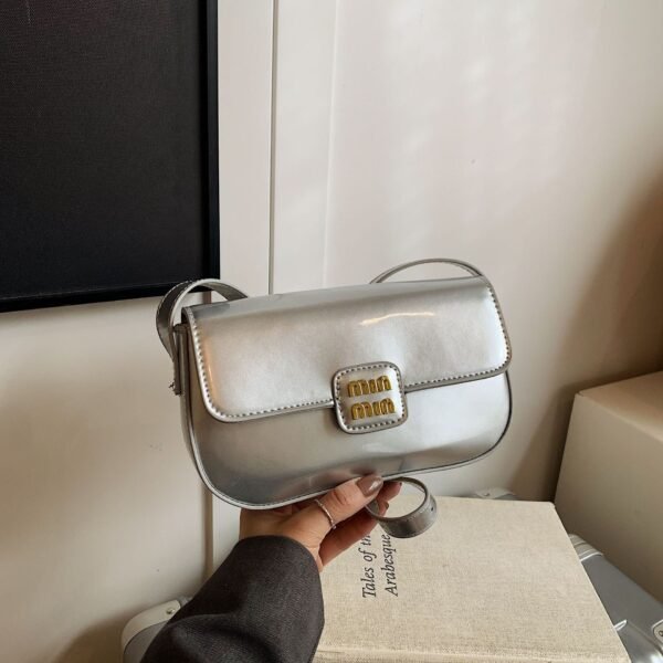 Version Of Small Square Bag Mi.U Fashion High-End Bags Texture Bag Women’S Bag Spice Girl Shoulder Messenger Bag