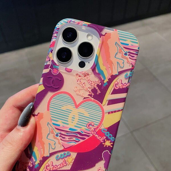 Love Tide Brand Glitter Mobile Phone Case Explosion, Suitable For IPhone17Promax Light Luxury Apple 16 Protective Case