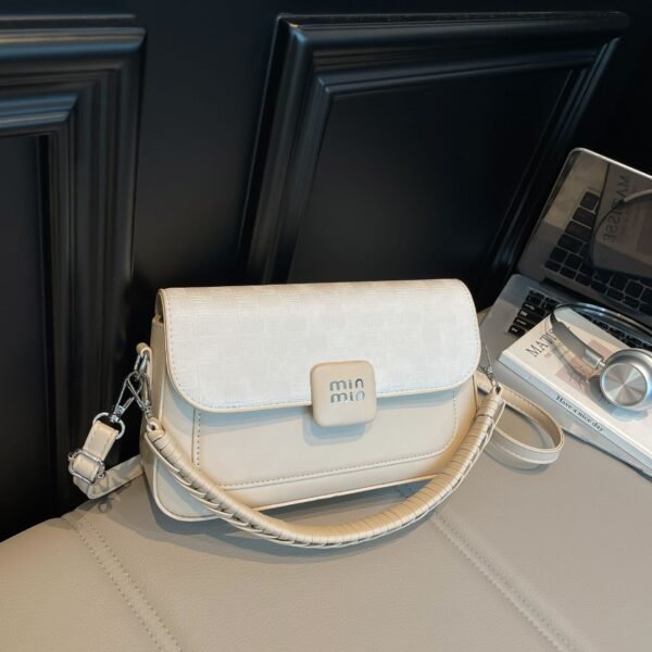 Miu Trade Small Square Bag Fashionable Spice Girls Versatile Commuter Trendy Messenger Bag Niche Design Shoulder Bag