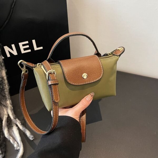 Oxford Bronze Bags Xiang Bag Mini Casual Versatile Handbag Trendy Mini Shoulder Messenger Bag