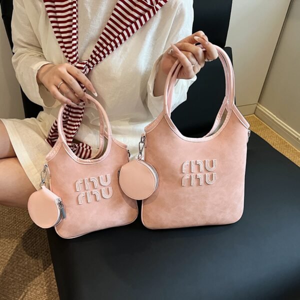 Miu Versatile Handbag Fashion Mother And Child Bag Large Capacity Ins Niche Design Shoulder Underarm Bag