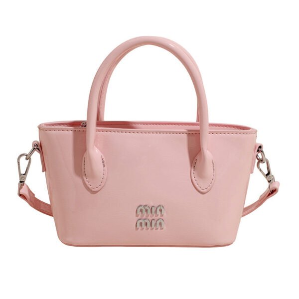 Niche Style Fashion Miu Handbag Premium Cross-Border Tide Shoulder Messenger Bag Light Luxury Bucket Bag Women’S Bag