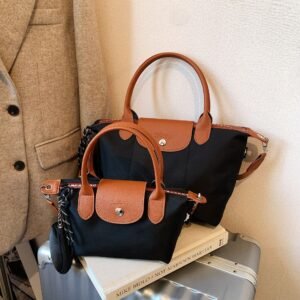 Simple Nylon Cloth Dragon Bags Xiang Dumpling Bag Fashionable Style Versatile Niche Handbag Advanced Texture Shoulder Bag