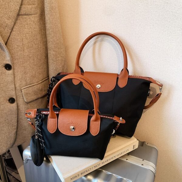 Simple Nylon Cloth Dragon Bags Xiang Dumpling Bag Fashionable Style Versatile Niche Handbag Advanced Texture Shoulder Bag