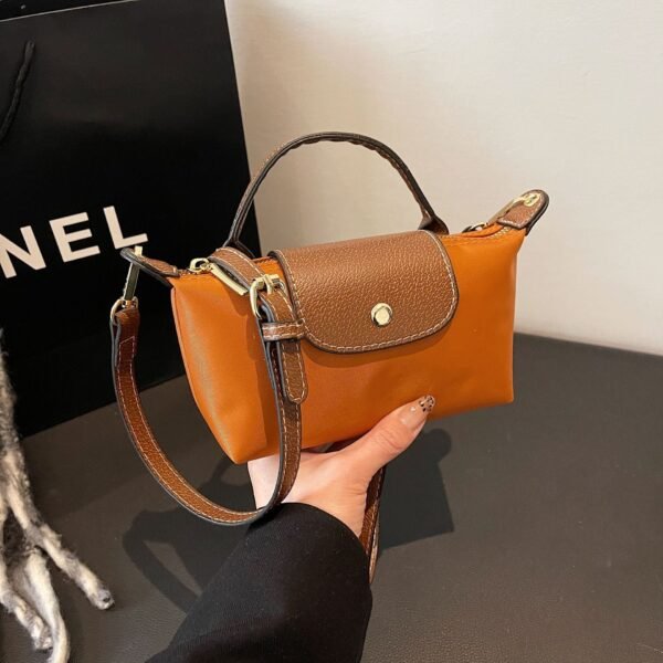 Oxford Bronze Bags Xiang Bag Mini Casual Versatile Handbag Trendy Mini Shoulder Messenger Bag