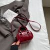 New Oily Skin Mini Handbag Bag Niche Lipstick Bag Crossbody Min Bowling Bag Women’S Bag
