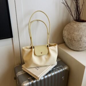 Simple Dragon Bags, Long Shoulder Straps, Anniversary Splicing, Niche Tote Bags, Versatile Portable Shoulder Bags