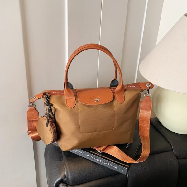 Simple Nylon Cloth Dragon Bags Xiang Dumpling Bag Fashionable Style Versatile Niche Handbag Advanced Texture Shoulder Bag