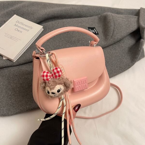 Niche New High-End Handbag Bag Women’S Mi.U Version Single Shoulder Messenger Bag Fashion Saddle Bag