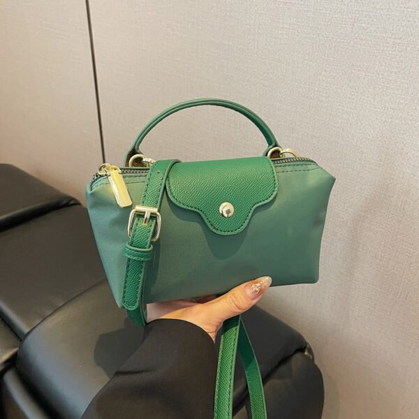 Nylon Women’S Handbag Bag New Dragon Bags Xiang Simple Spliced Dumpling Bag One-Shoulder Tide Crossbody Bag