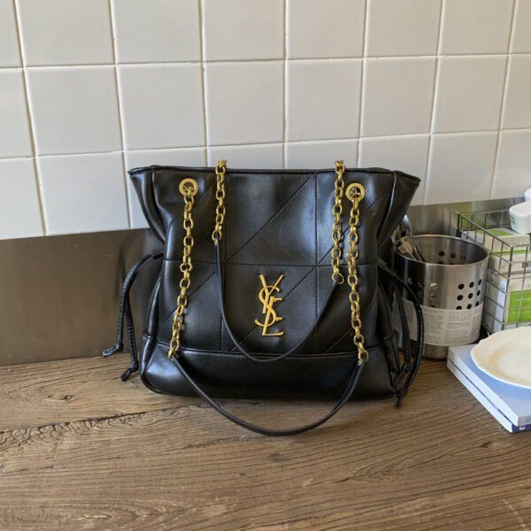 Vintage Chain Tote Bag Poplar Forest Suede Bags Premium Trendy Large Capacity Commuter Shoulder Underarm Mother And Child Bag