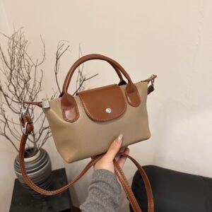 Genuine Leather Niche Dumpling Bag Tide Light Luxury First Layer Cowhide Handbag Dragon Bags Xiang Shoulder Messenger Bag