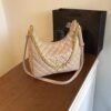 Chain Rhombus Messenger Bag Poplar Forest Embroidery Thread Large Capacity Shoulder Bag Fashion Style Underarm Bag Handbag