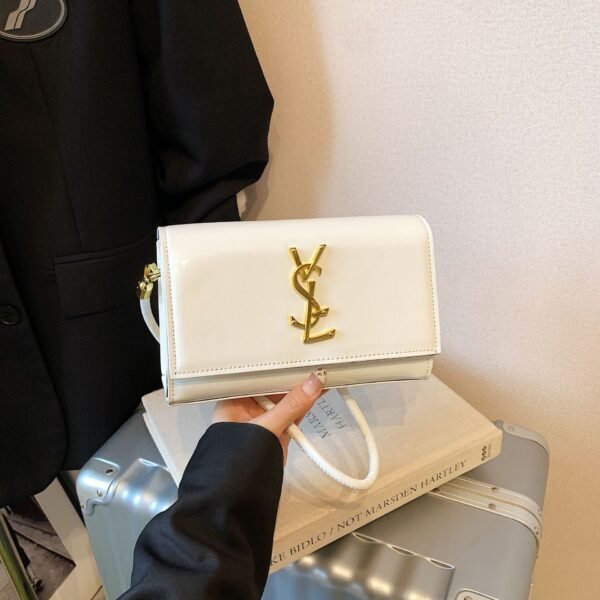 Retro Poplar Forest Small Square Bag Fashion High-End Niche Shoulder Bag Trend Light Luxury Trade Armpit Bag