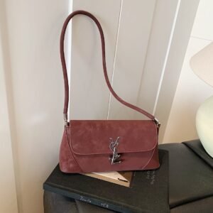 Niche Design Light Luxury Poplar Forest Armpit Bag Style Fashion Baguette Bag Versatile Premium Shoulder Chain Small Square Bag