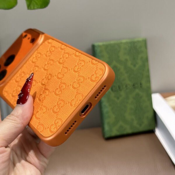 Premium Sense Orange Changes 17 Seconds Mobile Phone Case, Suitable For IPhone17Promax Trendy Brand New Apple 16 Protective Case