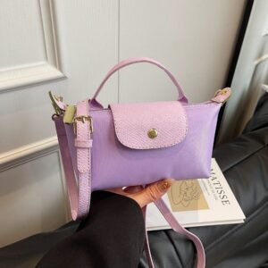 Vintage Fashion Nylon Dumpling Bag Women'S Bag Dragon Bags Xiang Shoulder Crossbody Handbag Texture Bag