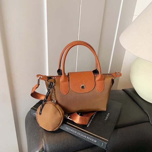 Simple Nylon Cloth Dragon Bags Xiang Dumpling Bag Fashionable Style Versatile Niche Handbag Advanced Texture Shoulder Bag