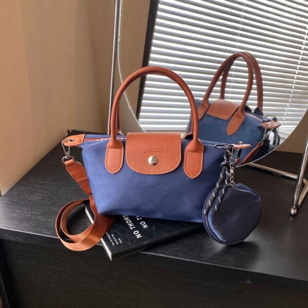 Simple Nylon Cloth Dragon Bags Xiang Dumpling Bag Fashionable Style Versatile Niche Handbag Advanced Texture Shoulder Bag