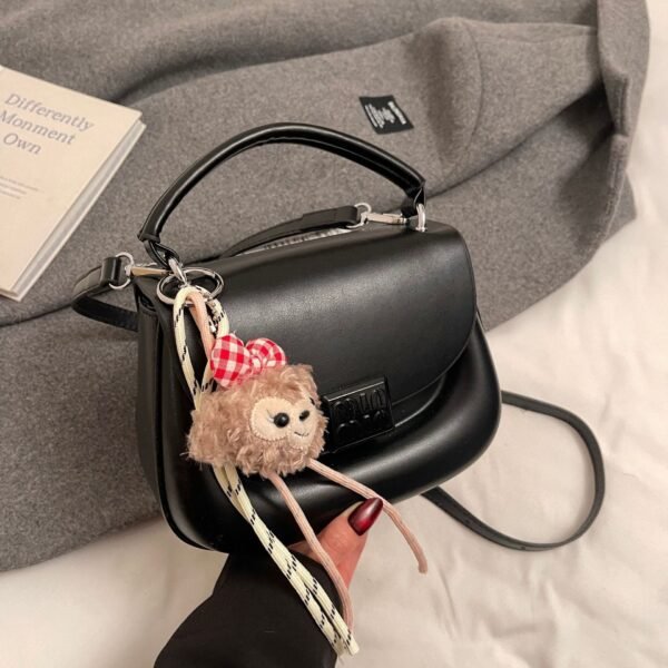 Niche New High-End Handbag Bag Women’S Mi.U Version Single Shoulder Messenger Bag Fashion Saddle Bag