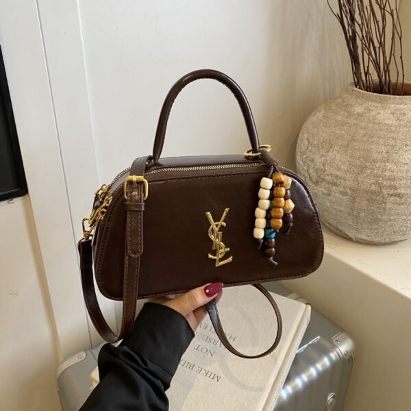 Light Luxury Poplar Forest Saddle Bag Bags Trendy High-End Shoulder Messenger Bag Trade Fashion Portable Small Square Bag