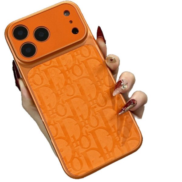 Premium Sense Orange Changes 17 Seconds Mobile Phone Case, Suitable For IPhone17Promax Trendy Brand New Apple 16 Protective Case