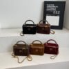 Matte Chain Mi.U French Box Bag Niche Texture Trade Tide Small Square Bag Personalized Shoulder Messenger Bag