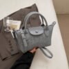 New Niche Design Dumpling Bag Splicing Dragon Bags Xiangchao Versatile Handbag Women’S Contrasting Shoulder Bag