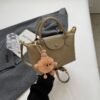 Simple Dumpling Bag New Dragon Bags Xiang High-End Texture Hand-Spliced Shoulder Messenger Bag