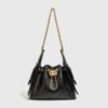 Leather 2026 New 25bag Mini Drawstring Hobo Bag Premium Diamond Chain Underarm Bag Female