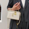 Poplar Forest Small Square Bag Chain Light Luxury Bags Simple Trendy Box Bag Fashion Messenger Portable Women’S Bag