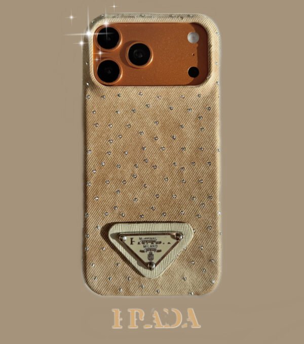 Flash diamond mobile phone case is suitable for iPhone17Promax new Gypsy light luxury Apple mobile phone case