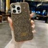 Luxury Rhinestone Electroplated Mobile Phone Case Is Suitable For IPhone17Promax Light Luxury High-End Apple Protective Case New Model
