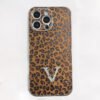 Applicable to Apple 17Promax advanced sense leopard print all-inclusive tide brand explosion and iPhone16 mobile phone case