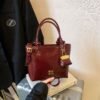 Premium Miu Retro Handbag Cross-Border Trendy And Versatile Commuter Shoulder Messenger Bag Light Luxury Style Fashion Bucket Bag