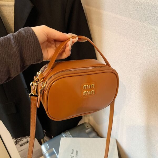 This Year’S Popular Small Square Bag Women’S New Fashion Min Versatile Single Shoulder Texture Crossbody Niche Camera Bag