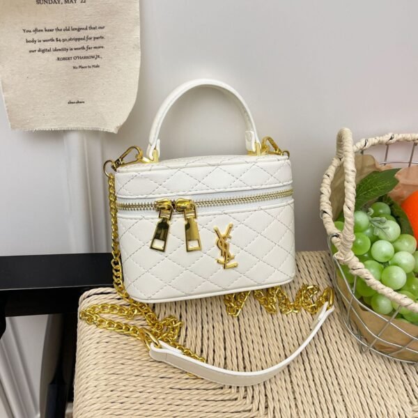 Fashion Poplar Forest Portable Box Bag Bags Small Fragrant Style Light Luxury Style Messenger Bag High Tide Commuter Small Square Bag