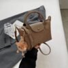 Simple Dumpling Bag New Dragon Bags Xiang High-End Texture Hand-Spliced Shoulder Messenger Bag