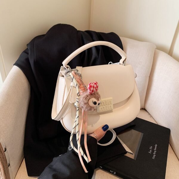 Niche New High-End Handbag Bag Women’S Mi.U Version Single Shoulder Messenger Bag Fashion Saddle Bag