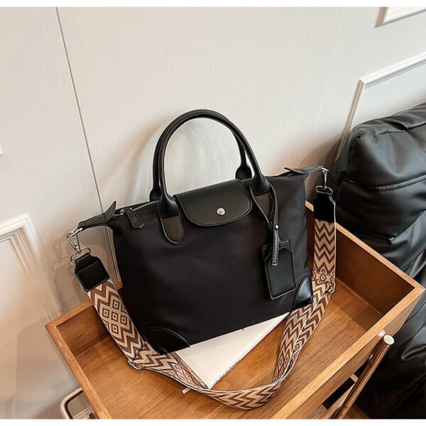 New Nylon Cloth Bag Trade Dragon Bags Xiang Women’S Large Capacity High-End Broadband One-Shoulder Crossbody Hand-Tote Bag