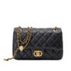 CF Underarm Chain Bag New Diamond Checkered Shoulder Bag Fashionable And Versatile Women’S Bag Leather High-End Crossbody Bag