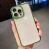 Transparent Glitter Electroplating With Its Own Lens Film, Suitable For Apple 17ProMax Anti-Drop IPhone16 Mobile Phone Case New Model