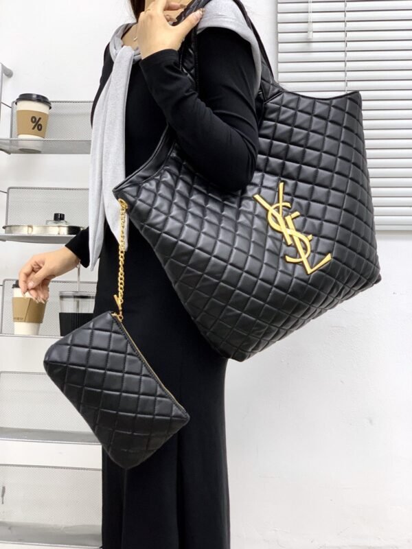 2026 New DIY Premium Sense Large Capacity Poplar Forest Bag Genuine Leather Diamond Tote Portable Shoulder Bag Women